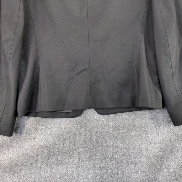 Pendleton Women's Blazer Jacket Black 12 Wool Notched Lapel Lined Vintage USA - Picture 7 of 12